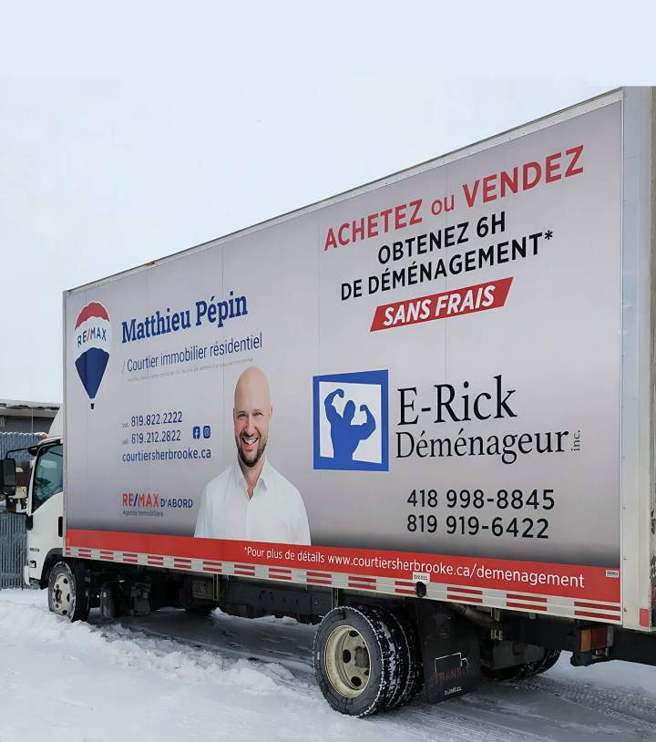 Service de livraison professionnel Sherbrooke